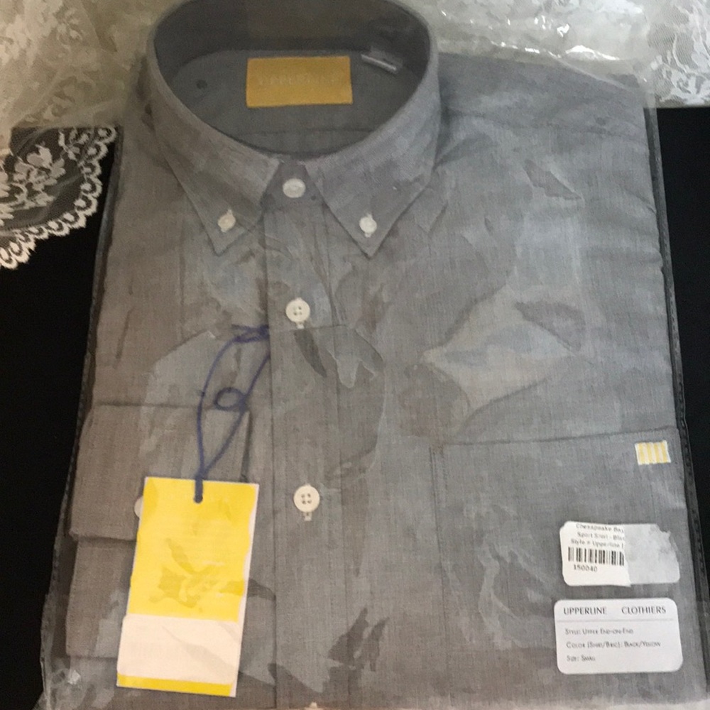 Upperline Clothiers Classic Cotton Dress Shirt